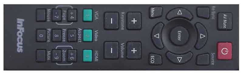 InFocus_3148 remote-final